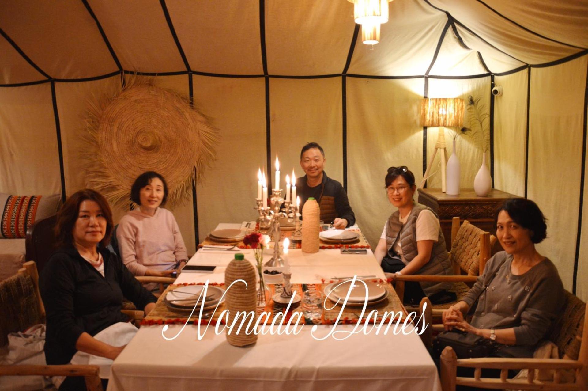 Nomada Domes Camp With Airco Hotell Merzouga Exteriör bild