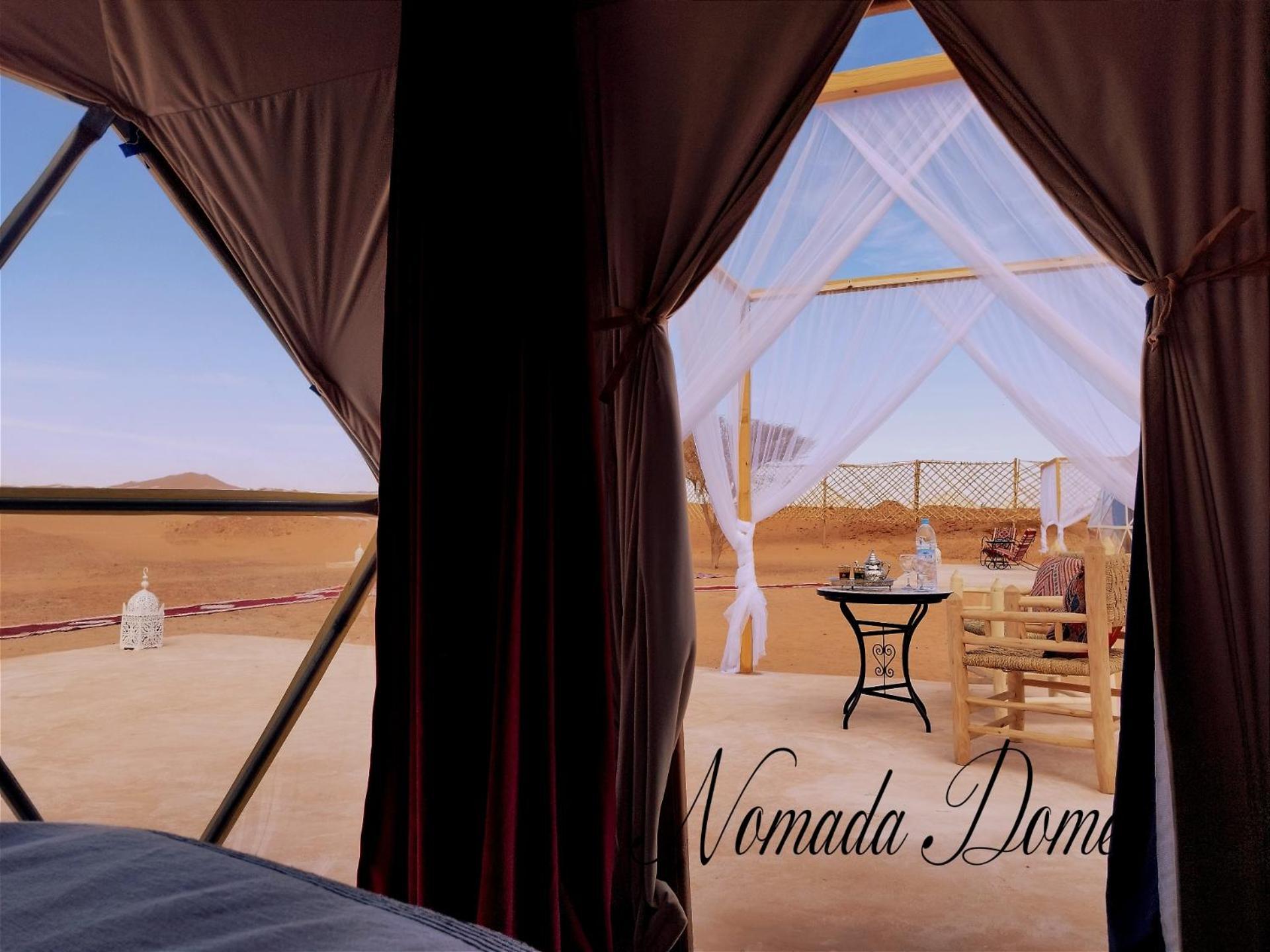 Nomada Domes Camp With Airco Hotell Merzouga Exteriör bild